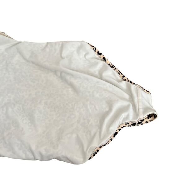 Gap Ruffle Cheetah Print One Swimsuit Size XS - Picture 5 of 6